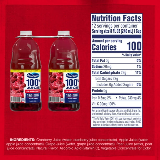 Ocean Spray Cranberry Juice 96 fl. oz., 2 pk. - Samsclub.com