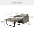 thumbnail image 4 of Member's Mark Sinclair Twin Sleeper Accent Chair, 4 of 10