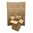 thumbnail image 2 of UBMOVE Pack of 10 Premium Large Corrugated Boxes with Handles, 18" x 18" x 24", 2 of 4