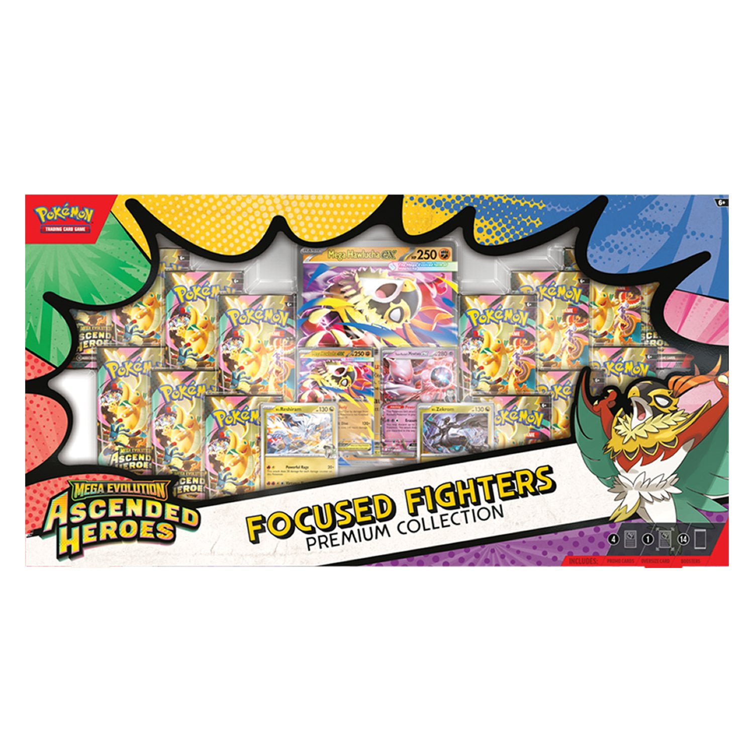 Pokémon TCG: Mega Evolution - Ascended Heroes Focused Fighters Premium Collection