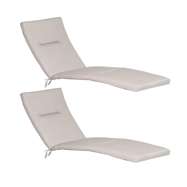 Member's Mark Chaise Lounge Cushions with Sunbrella Fabric, Set of 2