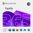 thumbnail image 1 of Microsoft 365 Family | 15-Month Extra Time Subscription| Premium Office Apps | PC/Mac Download, 1 of 6