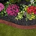 thumbnail image 3 of GroundSmart 4' Roman Brick Rubber Landscape Edging, 6pk, 3 of 9