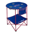 thumbnail image 1 of NFL 27.6" Round Tailgate Table with Shelf, 1 of 5