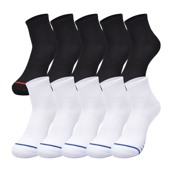 Member's Mark Boys 10-Pack Quarter Sock