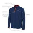 thumbnail image 3 of NFL Men's Quarter Zip Pullover, 3 of 5
