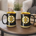 thumbnail image 5 of Logo Brands Boston Bruins 14oz Relief Mug Set, 5 of 5