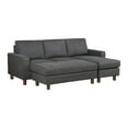 thumbnail image 10 of Kristen Fabric Reversible Sectional with Storage Ottoman, Assorted Colors, 10 of 14