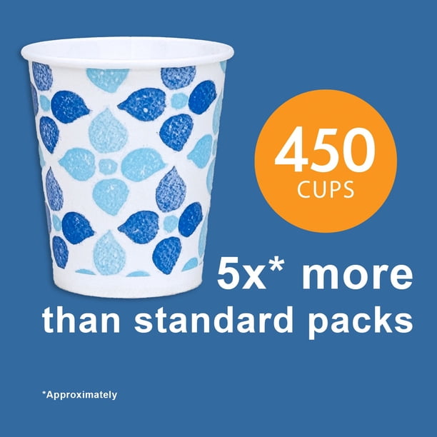 Member's Mark Printed Paper Bath Cold Cup 5 oz., 450 ct