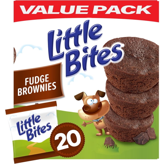 Entenmann's Little Bites Fudge Brownie Mini Muffins 1.8 oz., 20 pk.