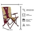 thumbnail image 3 of Logo Brands Florida State Seminoles Hard Arm Chair, 3 of 6