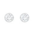 thumbnail image 2 of Lab Created Diamond Earrings in 14K Gold, 2 of 4