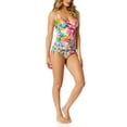 thumbnail image 2 of Anne Cole Drape Front Tankini, 2 of 6