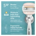 thumbnail image 2 of Venus MoistureGlide Women's Razor, 5 Blade, Handle + 10 Cartridges, 2 of 10