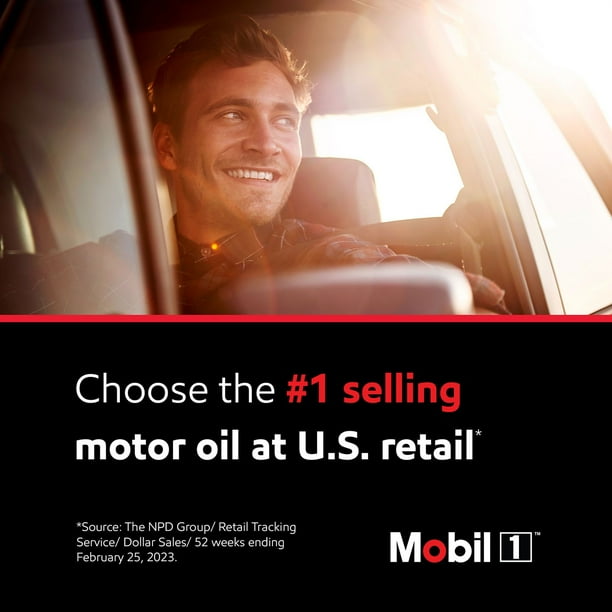 Mobil 1 FS 0W-40 Synthetic Motor Oil 1-quart bottles, 6-pk