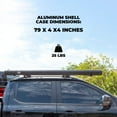 thumbnail image 4 of BeneHike Magentic Quick Release Aluminum Case Pull Out Awning With LED Light, 4 of 10