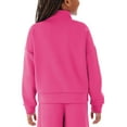 thumbnail image 2 of Member's Mark Girls Double Knit Sandwash Quarter Zip, 2 of 6