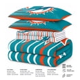 thumbnail image 5 of Logo Brands Miami Dolphins Bed-In-A-Bag Set, 5 of 5