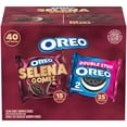 thumbnail image 1 of Selena Gomez & OREO Double Stuf Cookies Variety Pack, 1.02 oz., 40 pk., 1 of 15