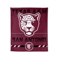 thumbnail image 1 of Logo Brands Texas A&M San Antonio Jaguars 60"x70" Super Plush Blanket, 1 of 7