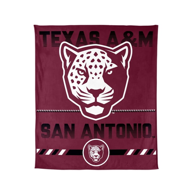 Logo Brands Texas A&M San Antonio Jaguars 60"x70" Super Plush Blanket