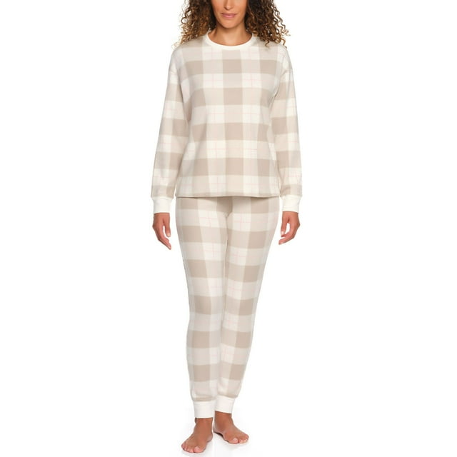 LOFT Women's 2-Piece Thermal Jogger Pajama Set