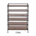 thumbnail image 14 of Seville Classics 3-Tier Resin Slat Shoe Rack, 26.5" W x 12.2" D x 19" H Assorted Colors, 14 of 22