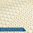 thumbnail image 4 of MOLECULE CopperWELL 3" Gel Memory Foam Mattress Topper, Assorted Sizes, 4 of 6