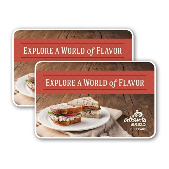 Atlanta Bread Company $50 Gift Card Multi Pack, 2 x $25