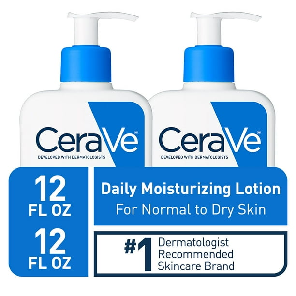 CeraVe Daily Moisturizing Lotion, Normal to Dry Skin, 12 fl. oz