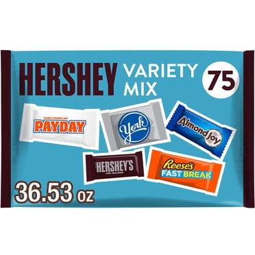 HERSHEY'S Variety Mix Candy Assortment, 36.53oz., 75 pcs.