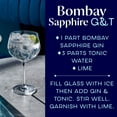thumbnail image 5 of Bombay Sapphire Dry Gin 1.75 L, 5 of 8