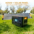 thumbnail image 1 of 5,000 Watt Wattbricks Energy  Peak Portable Solar Generator & 120-Watt Portable Solar Panel Bundle, 1 of 9