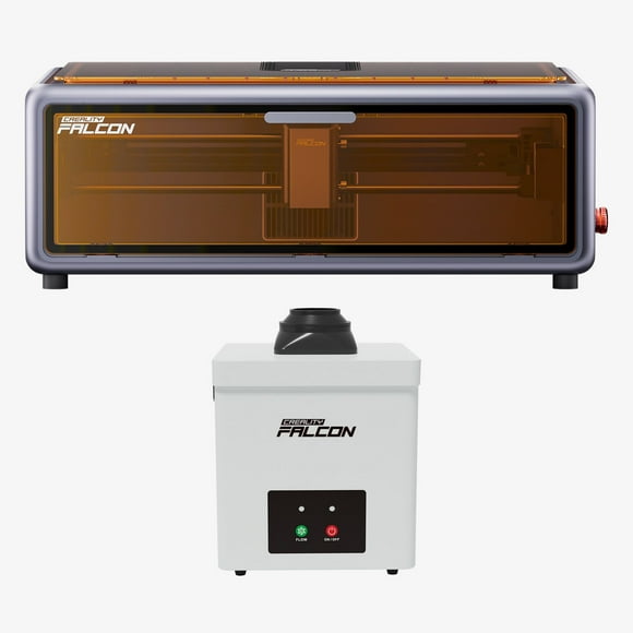 Creality Falcon A1 Laser Engraver with Air Purifier Bundle