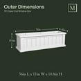 thumbnail image 4 of Mayne Cape Cod Window Box, Choose Size, 4 of 10