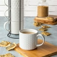 thumbnail image 1 of Over and Back 5-Piece Embossed Stackable Mug Set With Rack, 1 of 5