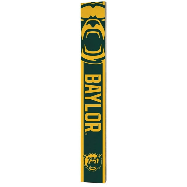 NCAA 8" x 60" Reversible Porch Greeter Sign