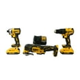 thumbnail image 2 of DeWalt 20V 3 Brushless Tool Combo Kit w/ Drill, Impact Driver, Oscillating Tool, and Carrying Case, 2 of 10
