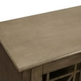 thumbnail image 9 of OSP Home Furnishings 60" Marcel Console with 4 Glass Doors, 9 of 11