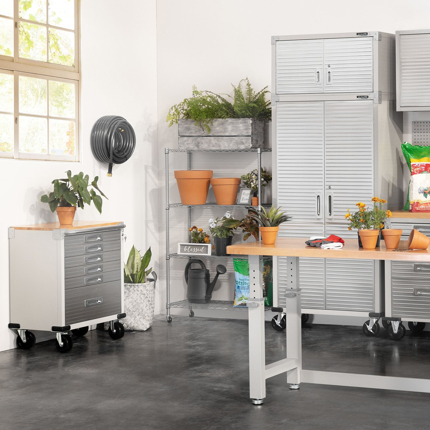 Seville Classics 4-Tier Steel Wire Shelving, 36
