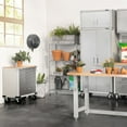 thumbnail image 11 of Seville Classics 4-Tier Steel Wire Shelving, 36" W x 14" D x 56.5"H, 11 of 13