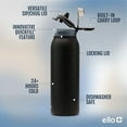 thumbnail image 3 of Ello Pop & Fill 32oz. 2-Pack Stainless Steel Water Bottle with QuickFill Technology (Assorted Colors), 3 of 6