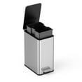 thumbnail image 4 of Nine Stars 2.6-Gallon Slim Step-On Trash Can, Assorted Colors, 4 of 5