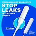 thumbnail image 3 of Tampax Pearl Tampons Trio Pack, Unscented, Light, Regular & Super, 86 ct., 3 of 8