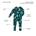 thumbnail image 3 of Member's Mark Baby 2-Pack Snug Fit Holiday Sleep & Play, 3 of 8