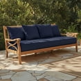 thumbnail image 3 of Cambridge Casual Catalina Teak Deep Seating Daybed with Cushion, 3 of 10