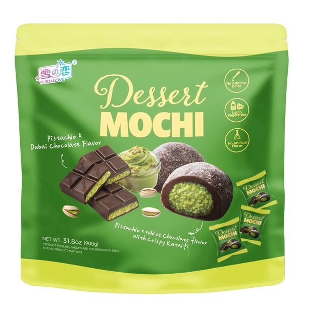 Yuki & Love Pistachio Chocolate Mochi, 31.8 oz. - Samsclub.com