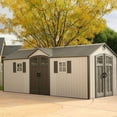 thumbnail image 1 of Lifetime 20' x 8' Outdoor Storage Shed (Dual Entry), 1 of 20