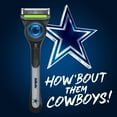 thumbnail image 9 of Gillette Labs NFL Dallas Cowboys Men's Razor, Handle + 8 Cartridges, 9 of 10