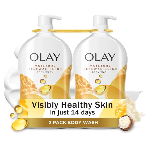 Olay Moisture Renewal Blend Body Wash, 35 fl. oz., 2 pk